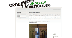 Desktop Screenshot of lindtlaw.ch